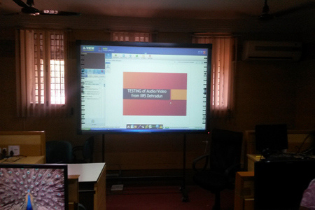 Online Teaching through A-View Software Web Based Video Conferencing